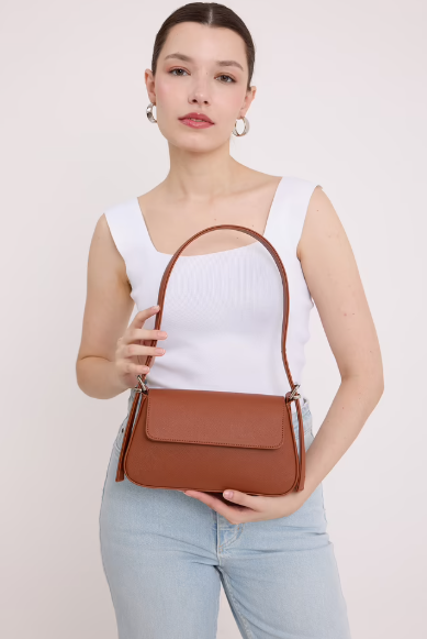 CETO “Classic Brown Shoulder Bag”