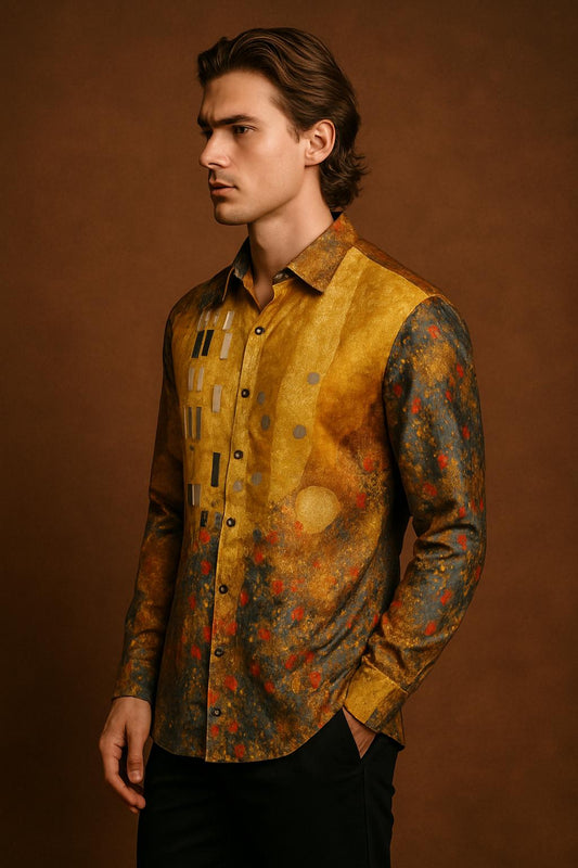 CETO “Klimt Reverie” – Signature Artwear Hemd