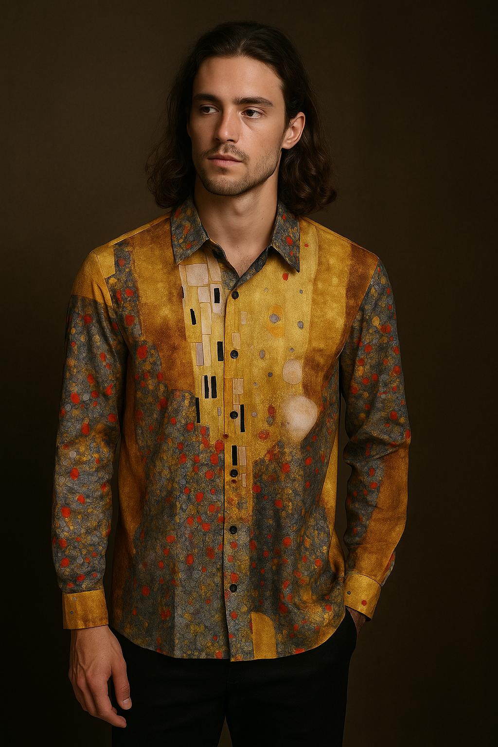CETO “Klimt Reverie” – Signature Artwear Hemd