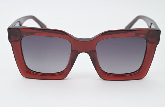Sossa “Crimson Core” – Sonnenbrille in tiefem Burgunderrot