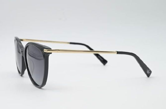 Sossa “Aurum” – Sonnenbrille mit goldenen Metallbügeln und schwarzem Rahmen