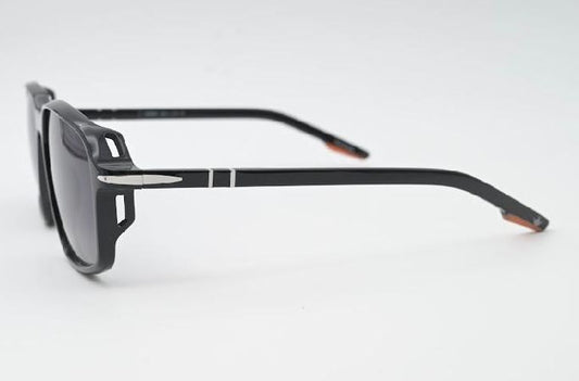 Sonnenbrille “Aero Edge” – Black Metal Hybrid