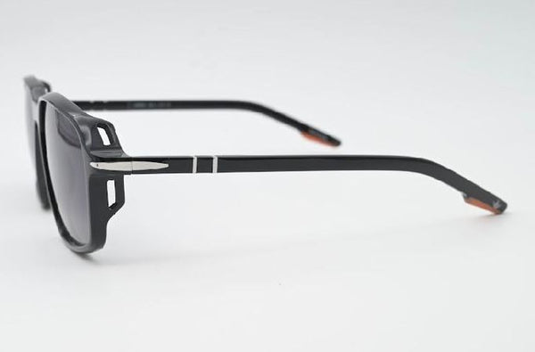 Sonnenbrille “Aero Edge” – Black Metal Hybrid