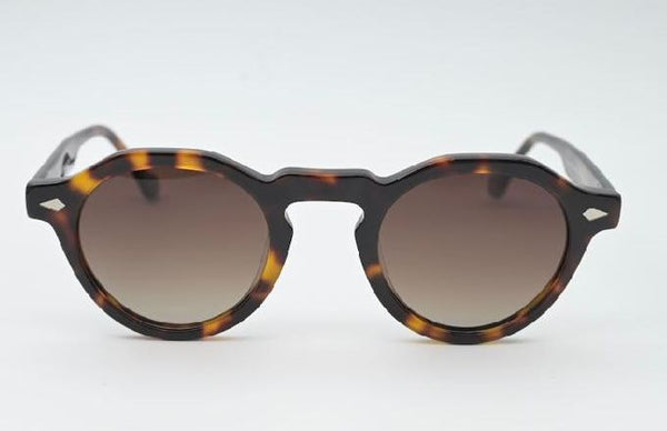 Sossa “RoundEdge” – Sonnenbrille mit markanter runder Silhouette in Tortoiseshell und Black